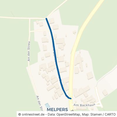 Hintere Dorfstraße Kaltennordheim Melpers 