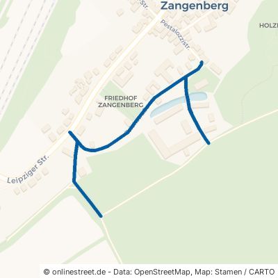 Teichstraße Zeitz Zangenberg 