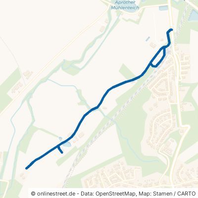 Voisberger Weg Wülfrath Aprath 