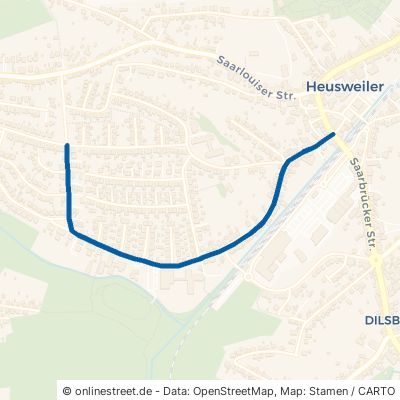 Schillerstraße Heusweiler Niedersalbach 