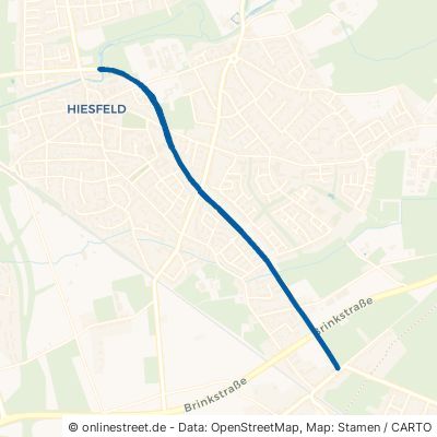 Oberhausener Straße Dinslaken Hiesfeld 