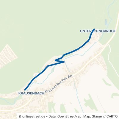 Frühlingstraße Dammbach Krausenbach 