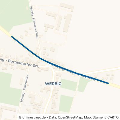Jüterboger Straße Niederer Fläming Werbig 