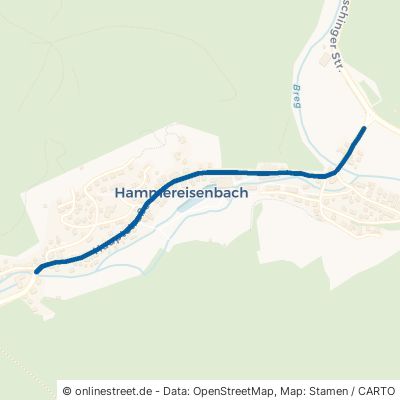 Hauptstraße Vöhrenbach Hammereisenbach-Bregenbach 