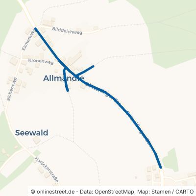 Göttelfinger Straße Seewald Allmandle 