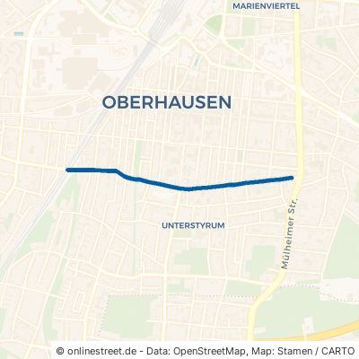Grenzstraße Oberhausen Stadtmitte 