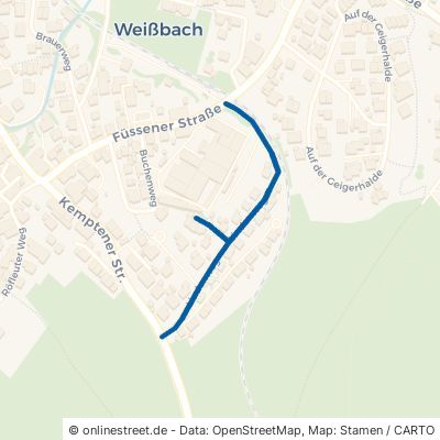 Lindenweg Pfronten Weißbach 