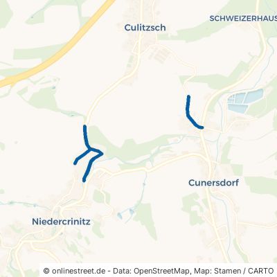 Culitzscher Straße 08107 Kirchberg Cunersdorf 