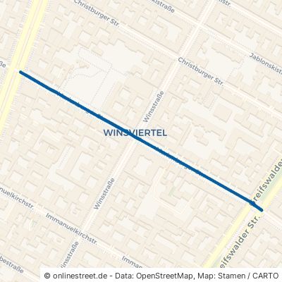 Marienburger Straße Berlin Prenzlauer Berg 