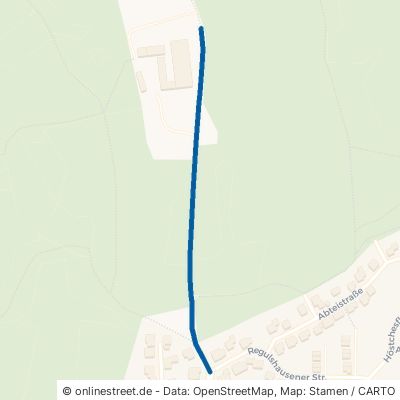 Niederwörresbacher Weg Idar-Oberstein Regulshausen 