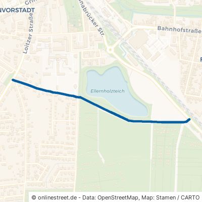 Verlängerte Scharnhorststraße Greifswald Fettenvorstadt 