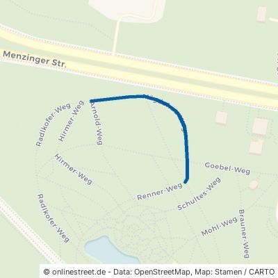 Mägdefrau-Weg München Nymphenburg 