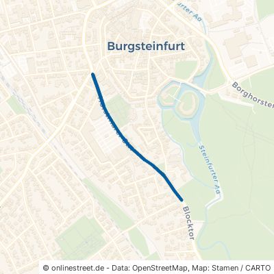 Horstmarer Straße Steinfurt Burgsteinfurt 