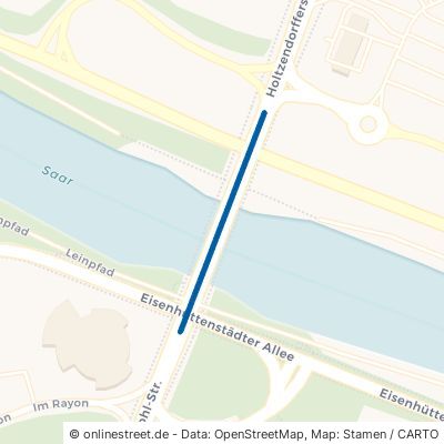 Gustav-Heinemann-Brücke Saarlouis Roden 