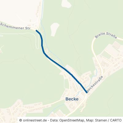 Niedernhagener Straße 51647 Gummersbach Becke Becke