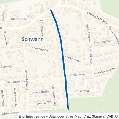 Waidmannstraße Straubenhardt Schwann 