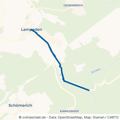 Bahnhofstraße Lampaden Schöndorf 