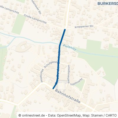 Straße Der Einheit Amt Ortrand Burkersdorf 