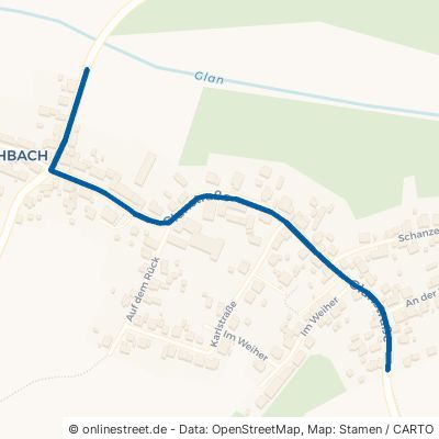 Glanstraße Bruchmühlbach-Miesau Elschbach 