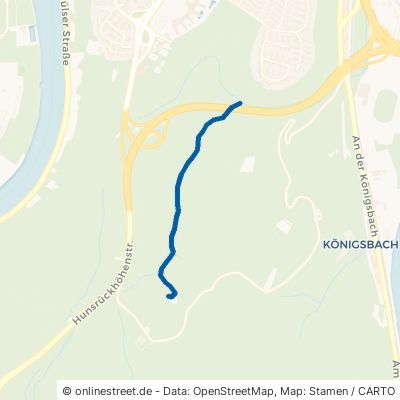 Moselhöhenweg Koblenz Karthäuserhofgelände 