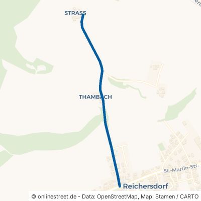 Thambacher Straße Landau an der Isar Reichersdorf 