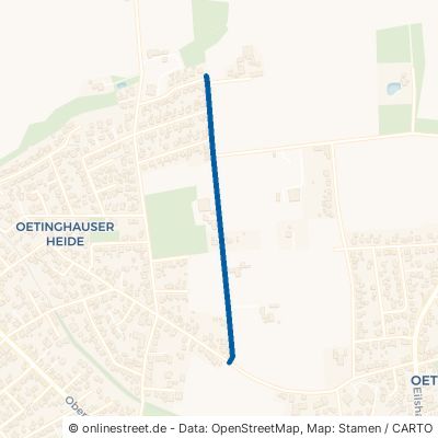 Ortsweg Hiddenhausen Oetinghausen 
