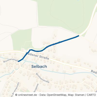 Grundstraße Gaggenau Selbach 