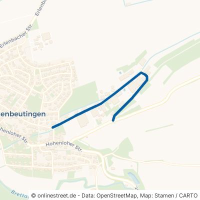 Bössingerstraße 74243 Langenbrettach Langenbeutingen 