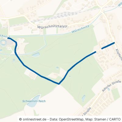 Wasserschloßweg Chemnitz Klaffenbach 