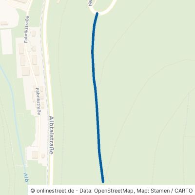 Steinbruchweg Waldbronn Etzenrot 