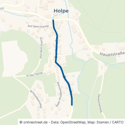 Dorfstraße Morsbach Holpe 