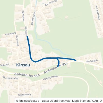 Dorfstraße Kinsau 