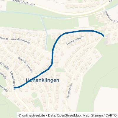 Panoramastraße Knittlingen Freudenstein-Hohenklingen 