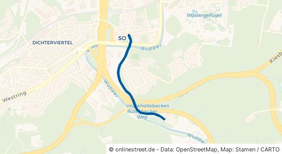 Rutenbecker Weg Wuppertal Vohwinkel 