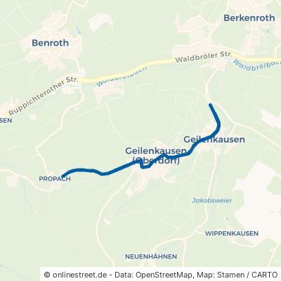 Geilenkausener Straße Waldbröl Geilenkausen 