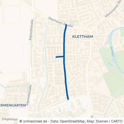 Liegnitzer Straße Erding Klettham 