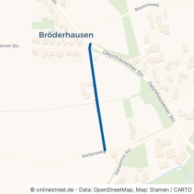 Auf der Bracke Hüllhorst Bröderhausen 