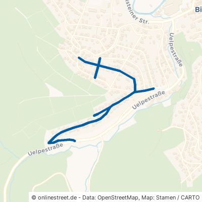 Uelpebergstraße Wiehl Bielstein 