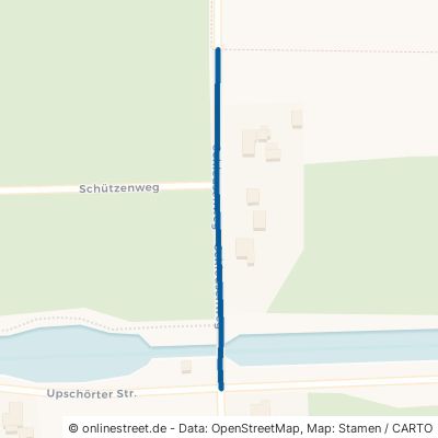 Schleusenweg Wiesmoor Marcardsmoor 