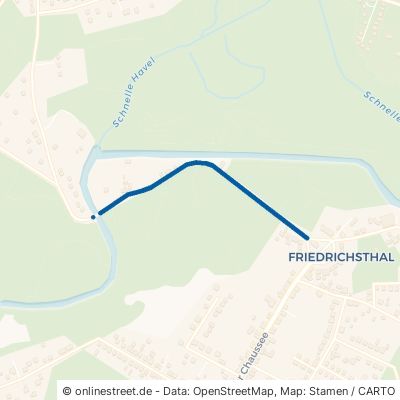 Kreuzallee Oranienburg Friedrichsthal 