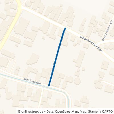 Fußweg Oberkircher Straße - Bachstraße 77767 Appenweier 