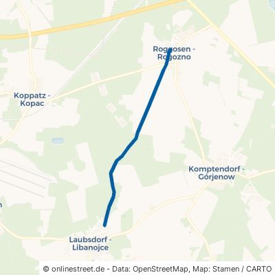 Laubsdorfer Weg Neuhausen Roggosen 
