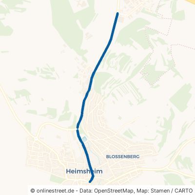 Mönsheimer Straße Heimsheim 