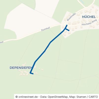 Ludwigsweg Hennef (Sieg) Hüchel 