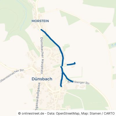 Morsteiner Weg Gerabronn Dünsbach 