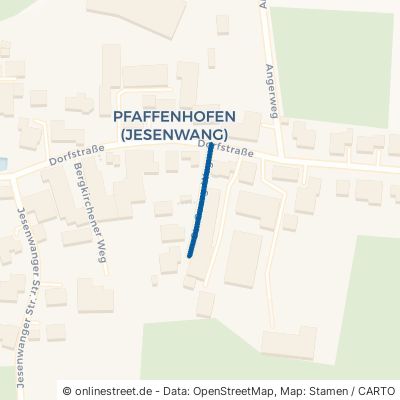 St.-Georg-Weg Jesenwang Pfaffenhofen 