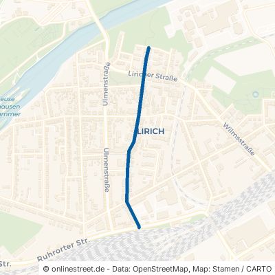 Eschenstraße Oberhausen Lirich-Nord 
