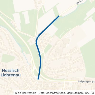 Friedrichsbrücker Straße Hessisch Lichtenau 