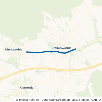 Halle-Kasseler-Straße Breitenworbis 