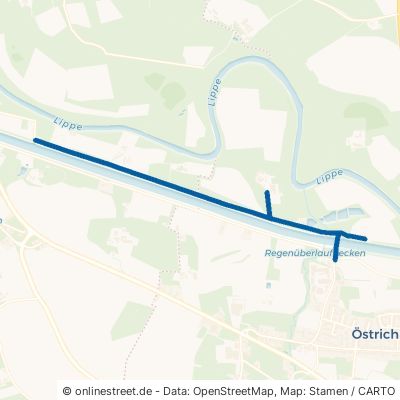 Brückenweg Dorsten Östrich 